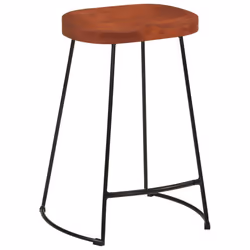 vidaXL Sgabelli da Bar Gavin 2 pz 45x40x63 cm Legno Massello di Mango - Vista aggiuntiva 3