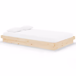vidaXL Giroletto in Legno Massello 120x200 cm - Vista aggiuntiva 2