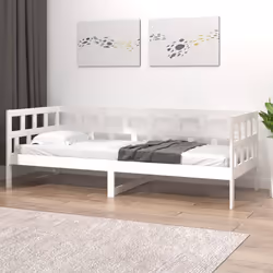 VidaXL 820208 divano Divano letto Bianco - Vista aggiuntiva 4