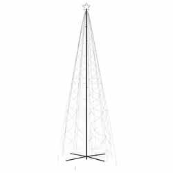 Albero di Natale a Cono Blu 1400 LED 160x500 cmcod mxl 95526 - Vista aggiuntiva 3