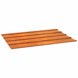 vidaXL Pannelli per Tetti 36 pz Ruggine 60x44 cm in Acciaio Corten - Vista aggiuntiva 3