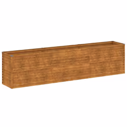 Fioriera Rialzata da Giardino 291x50x69 cm in Acciaio Cortencod mxl 82288 - Vista aggiuntiva 2