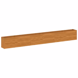 Fioriera Rialzata da Giardino 578x50x69 cm in Acciaio Cortencod mxl 130171 - Vista aggiuntiva 2