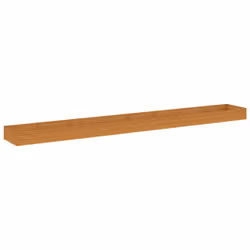 Fioriera Rialzata da Giardino 770x100x36 cm in Acciaio Cortencod mxl 82293 - Vista aggiuntiva 2