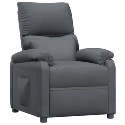 Poltrona Reclinabile in Tessuto Grigio Scurocod mxl 134612 - Vista aggiuntiva 2