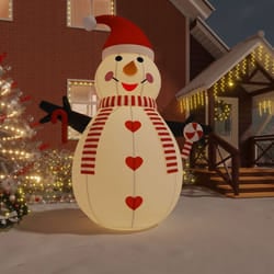 Pupazzo di Neve Gonfiabile con led 460 cm Vidaxl 8100
