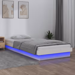 Questo classico giroletto con luci a LED colorate è destinato a diventare il punto focale della vostra camera da letto. Legno ...