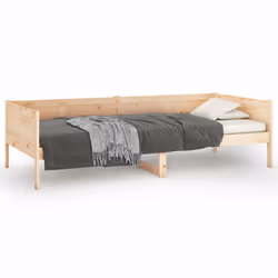 vidaXL Dormeuse in Legno Massello di Pino 80x200 cm - Vista aggiuntiva 2