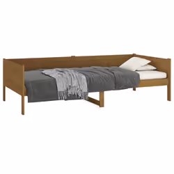 vidaXL Dormeuse Ambra in Legno Massello di Pino 90x190 cm - Vista aggiuntiva 3