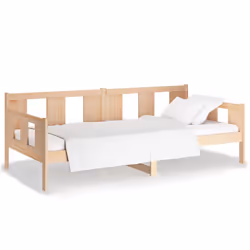 vidaXL Dormeuse in Legno Massello di Pino 90x200 cm - Vista aggiuntiva 2