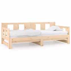 VidaXL 820282, Divano letto, Legno di pino, 2035 mm, 960 mm, 695 mm, 2,04 m