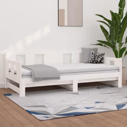 VidaXL 820293 divano Divano letto Bianco