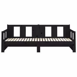 VidaXL 820296 divano Divano letto Nero - Vista aggiuntiva 7