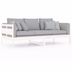VidaXL 820298 divano Divano letto Bianco - Vista aggiuntiva 7
