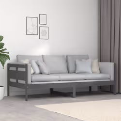 VidaXL 820299 divano Divano letto Grigio - Vista aggiuntiva 8