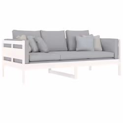 VidaXL 820308 divano Divano letto Bianco - Vista aggiuntiva 8