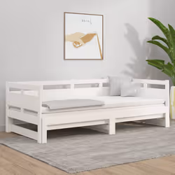 VidaXL 820318 divano Divano letto Bianco