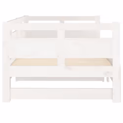 VidaXL 820318 divano Divano letto Bianco - Vista aggiuntiva 8