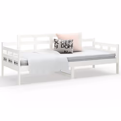 VidaXL 820333 divano Divano letto Bianco - Vista aggiuntiva 7