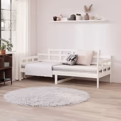 VidaXL 820333 divano Divano letto Bianco - Vista aggiuntiva 8