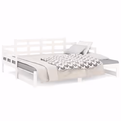 VidaXL 820343 divano Divano letto Bianco - Vista aggiuntiva 7