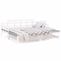 VidaXL 820348 divano Divano letto Bianco - Vista aggiuntiva 7