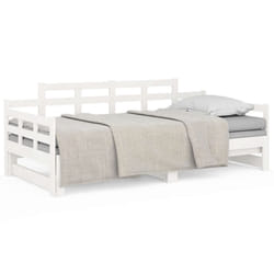 VidaXL 820353 divano Divano letto Bianco