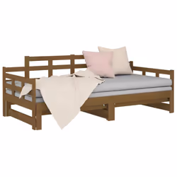 VidaXL 820355 divano Divano letto Marrone - Vista aggiuntiva 5