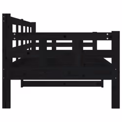 VidaXL 820366 divano Divano letto Nero - Vista aggiuntiva 7