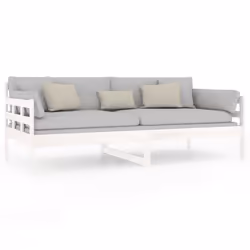 VidaXL 820368 divano Divano letto Bianco - Vista aggiuntiva 5