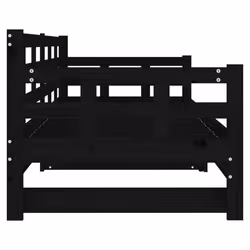 VidaXL 820386 divano Divano letto Nero - Vista aggiuntiva 7