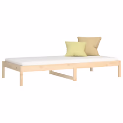 vidaXL Dormeuse senza Materasso 80x200 cm in Legno Massello di Pino - Vista aggiuntiva 3