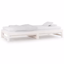 VidaXL 820428 divano Divano letto Bianco - Vista aggiuntiva 6