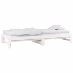 VidaXL 820438 divano Divano letto Bianco - Vista aggiuntiva 7