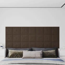 12 pz Pannelli Murali, Pannelli a Parete Marroni 30x30 cm Similpelle 1, 08 m² Vidaxl