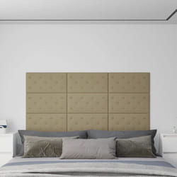 Vidaxl - 12 pz Pannelli Murali, Pannelli a Parete Cappuccino 60x30 cm Similpelle 2, 16 m²