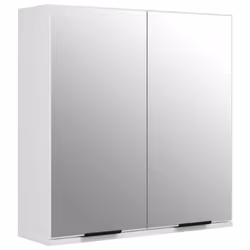 Armadietto a Specchio da Bagno Bianco 64x20x67 cmcod mxl 82223