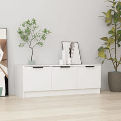 Mobile Porta TV, Armadietti per TV Bianco 102x35x36,5 cm in Legno Multistrato vidaXL