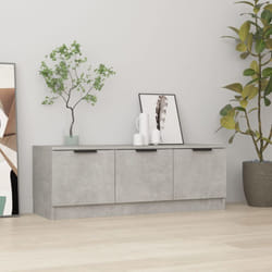 Vidaxl - Mobile Porta tv, Armadietti per tv Grigio Cemento 102x35x36,5 cm Legno Multistrato