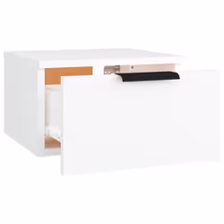 VidaXL 811376 comodino Bianco - Vista aggiuntiva 5
