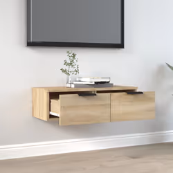 vidaXL Armadietto a Muro Rovere Sonoma 68x30x20 cm Legno Multistrato - Vista aggiuntiva 3