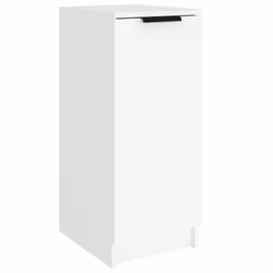 vidaXL Scarpiera Bianca 30x35x70 cm in Legno Multistrato - Vista aggiuntiva 2