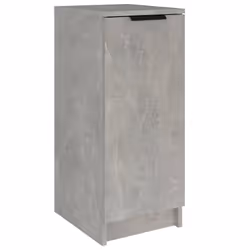 vidaXL Scarpiera Grigio Cemento 30x35x70 cm in Legno Multistrato - Vista aggiuntiva 2