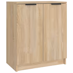 Scarpiera Rovere Sonoma 59x35x70 cm in Legno Multistratocod mxl 129647 - Vista aggiuntiva 2
