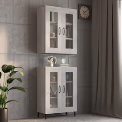 Questo armadietto pensile a parete, pratico e decorativo, introduce un'aria di eleganza unica ai vostri attuali interni. Mate ...