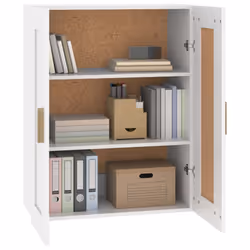 VidaXL 812294 scaffale Legno Bianco - Vista aggiuntiva 4