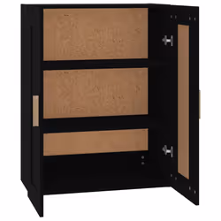 VidaXL 812295 scaffale Legno Nero - Vista aggiuntiva 6