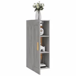 VidaXL 812469 scaffale Legno Grigio - Vista aggiuntiva 4