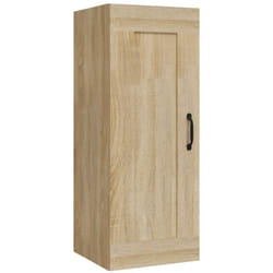Armadietto a Muro Rovere Sonoma 35x34x90cm in Legno Multistrato Vidaxl