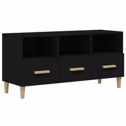 VidaXL 812601, Nero, Legno, Legno, 1020 mm, 360 mm, 500 mm